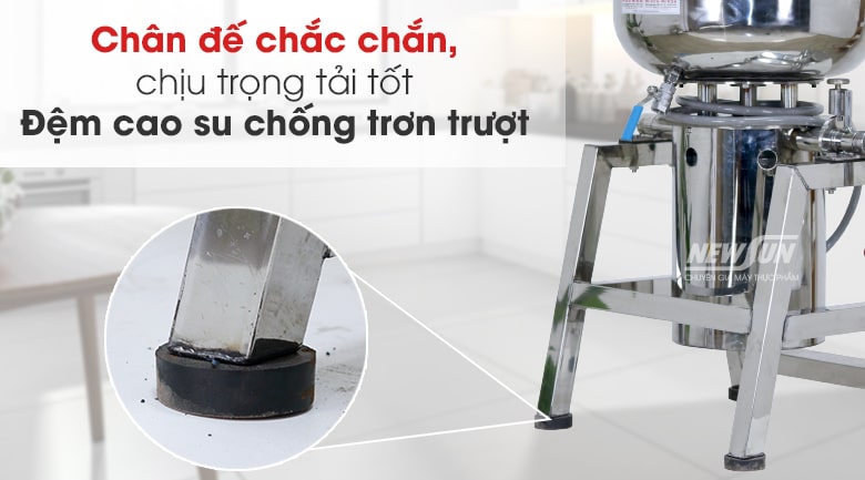 Chân máy được chế tạo từ inox 201 Chân máy được chế tạo từ inox 201