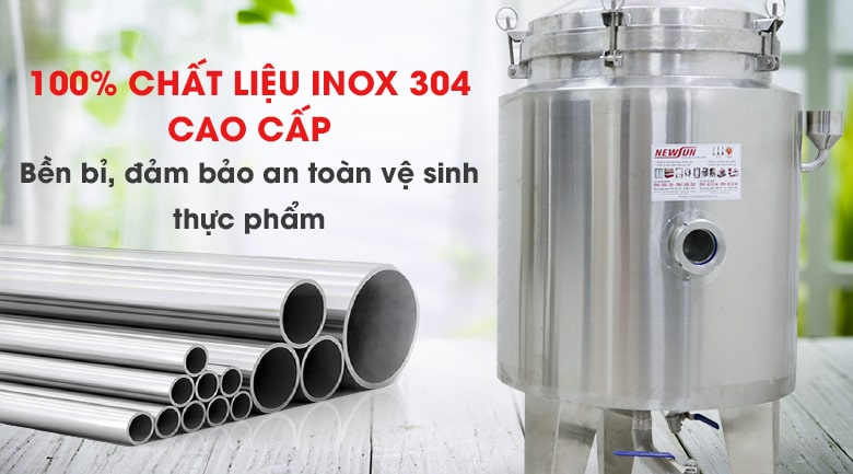 Chất liệu inox 304 cao cấp Chất liệu inox 304 cao cấp