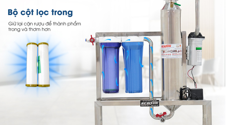 Bộ cột lọc trong