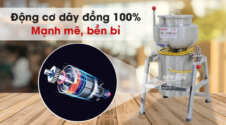 Động cơ dây đồng hoạt động mạnh mẽ, ổn định
