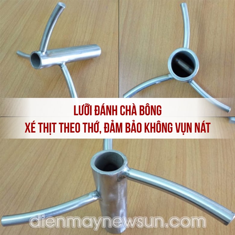 Tay đánh ruốc xé thịt theo thớ, không vụn nát Tay đánh ruốc xé thịt theo thớ, không vụn nát