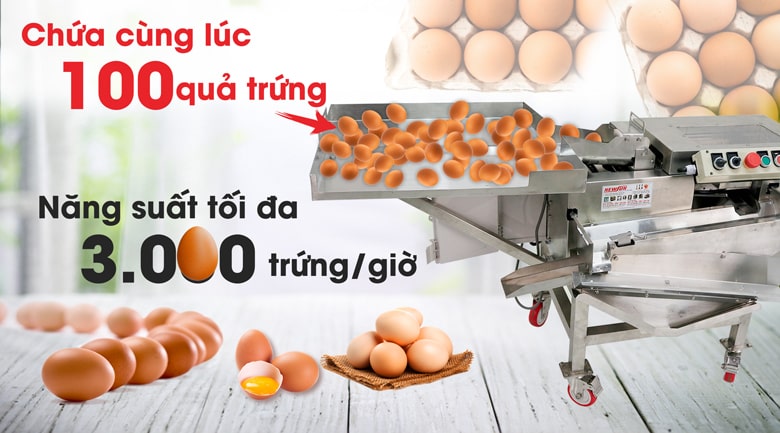 Năng suất cao, bằng 4 người làm cùng thời gian