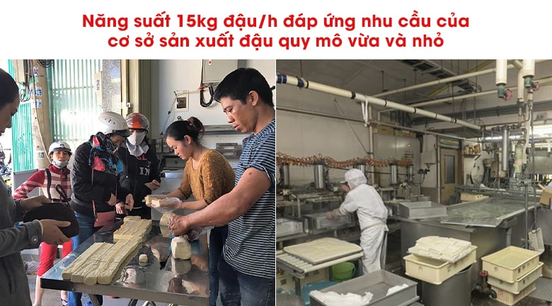 Khuôn đậu kích thước lớn, cho năng suất 4-5kg/mẻ