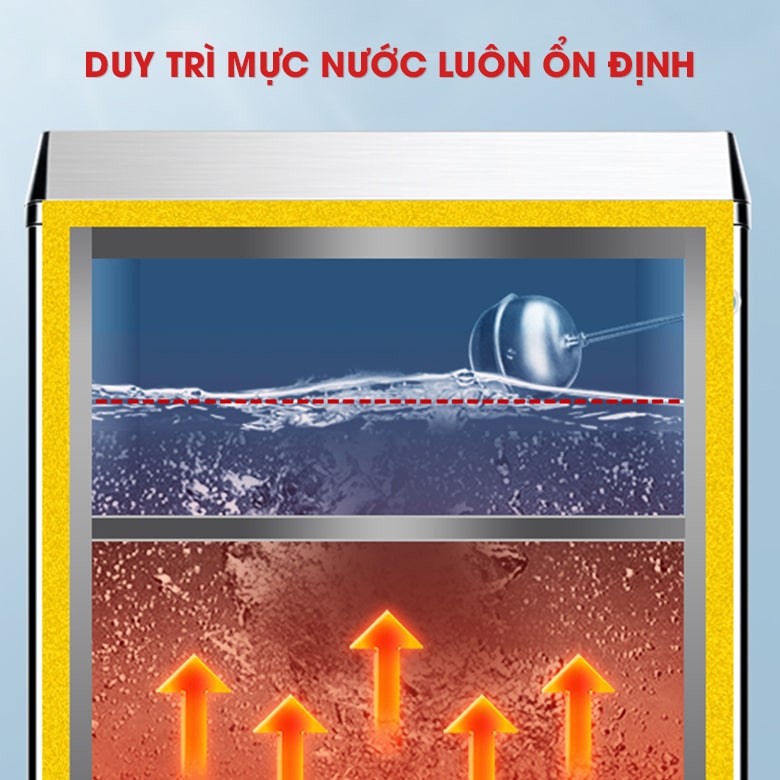 Phao cấp xả nước tự động giúp duy trì mực nước ổn định Phao cấp xả nước tự động giúp duy trì mực nước ổn định