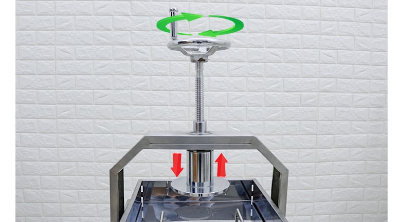 Dễ dàng điều chỉnh lực ép đậu