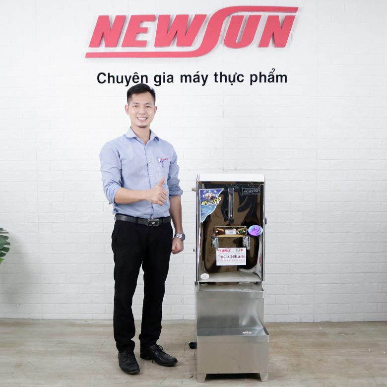 Ảnh chụp thực tế máy đun nước sôi 60 lít tự động NEWSUN Ảnh chụp thực tế máy đun nước sôi 60 lít tự động NEWSUN