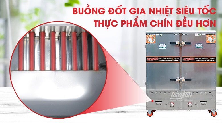 Gia nhiệt cực nhanh với hệ thống ống nhiệt