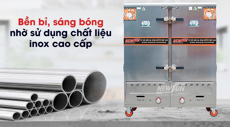 Chất liệu inox cứng cáp, sử dụng bền bỉ lâu dài