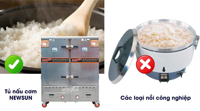 Nấu hấp nhanh chóng, tiết kiệm thời gian công sức