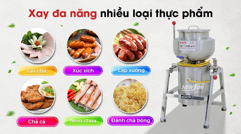 Xay đa năng nhiều loại thực phẩm