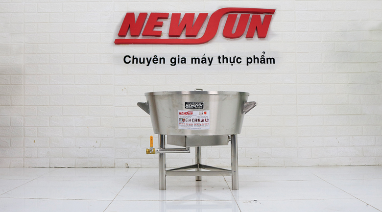 Ảnh thực tế chảo chiên dầu dùng điện phi 50