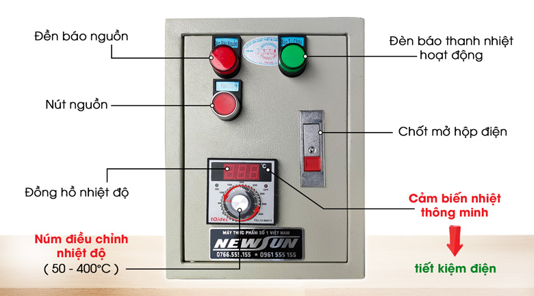 Hộp điện điều khiển thông minh, tiện lợi, tiết kiệm điện