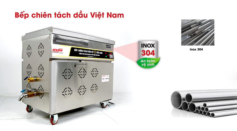Chất liệu inox 304 cao cấp Chất liệu inox 304 cao cấp