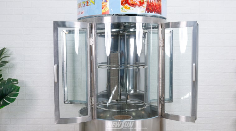 Năng suất quay lớn từ 20-24 con/mẻ