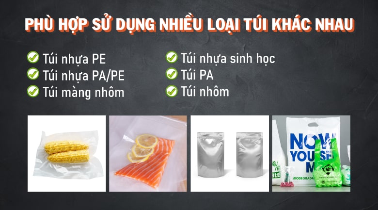 Hút đa năng nhiều loại túi