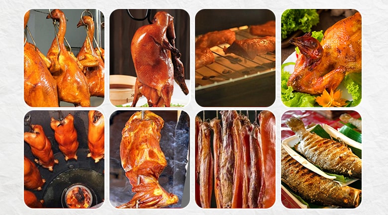 Quay nướng đa dạng thực phẩm Quay nướng đa dạng thực phẩm