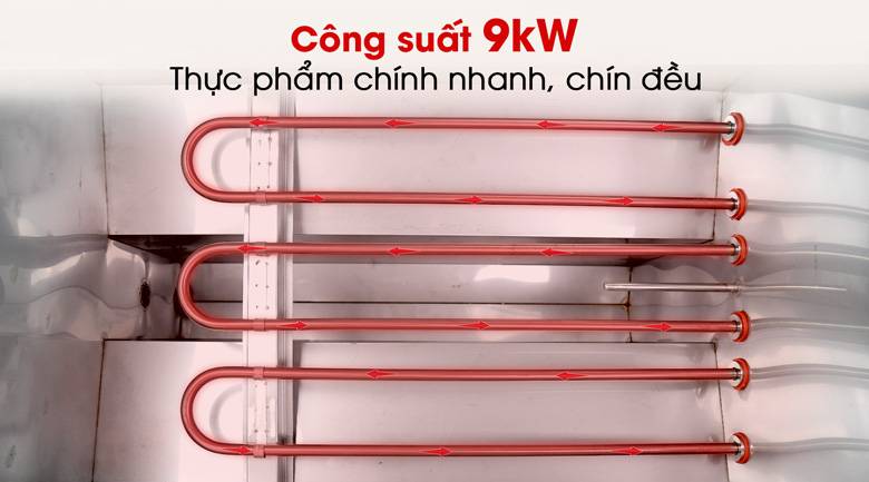Thanh nhiệt công suất 9kW, gia nhiệt nhanh Thanh nhiệt công suất 9kW, gia nhiệt nhanh