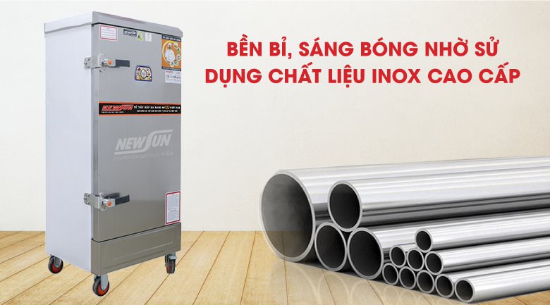 Bền bỉ lâu dài nhờ được làm từ chất liệu inox cao cấp