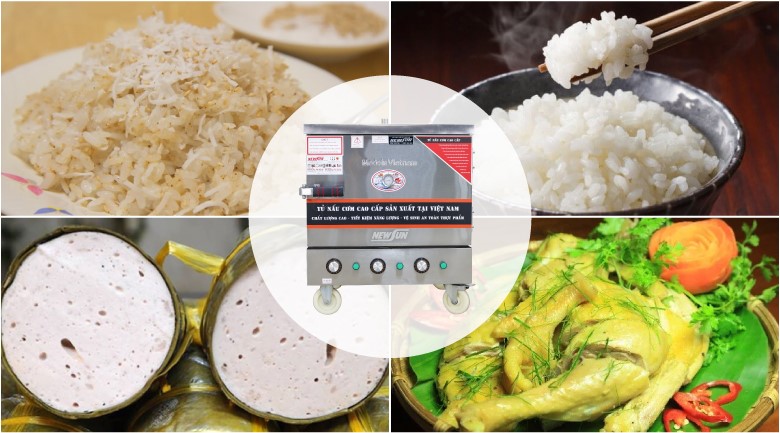 Lợi ích khi sử dụng tủ nấu cơm 4 khay dùng điện (Bảng điều khiển liền)