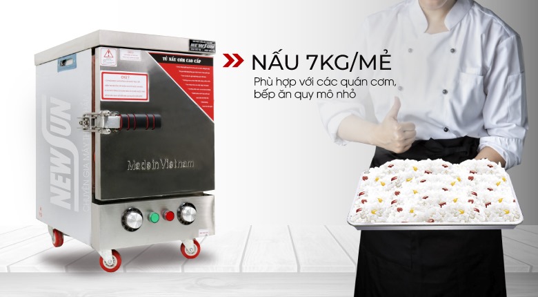 Phù hợp đáp ứng nhu cầu sản lượng của các cơ sở nhỏ lẻ