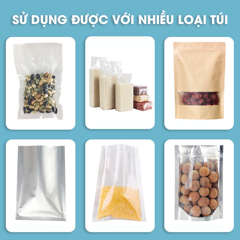 Máy không kén túi hút