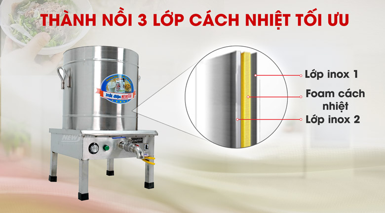 Thiết kế 3 lớp cách nhiệt tối ưu Thiết kế 3 lớp cách nhiệt tối ưu