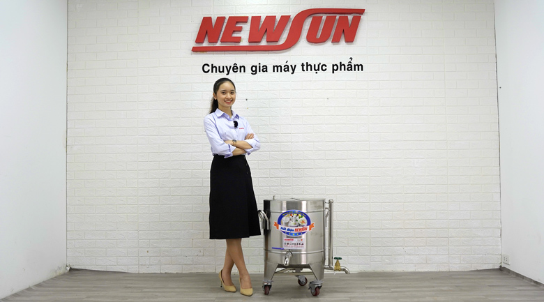 Thực tế nồi nấu chè bằng điện 30 lít NEWSUN