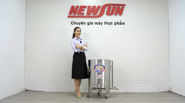 Thực tế nồi nấu chè bằng điện 40 lít NEWSUN