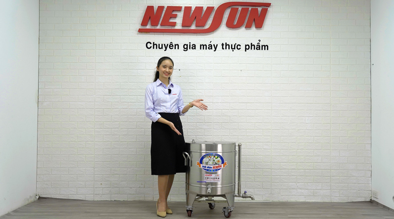 Thực tế nồi nấu chè bằng điện 60 lít NEWSUN