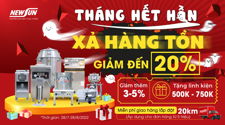 Chương trình khuyến mại - Xả hàng tháng 8 NEWSUN Chương trình khuyến mại - Xả hàng tháng 8 NEWSUN