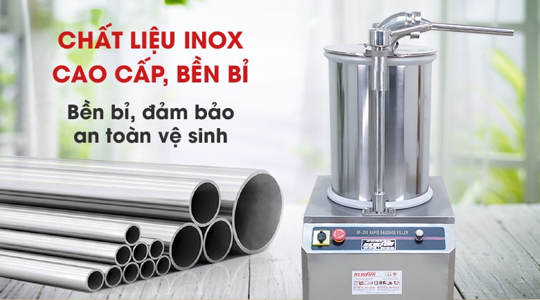 chất liệu inox cao cấp bền bỉ chất liệu inox cao cấp bền bỉ