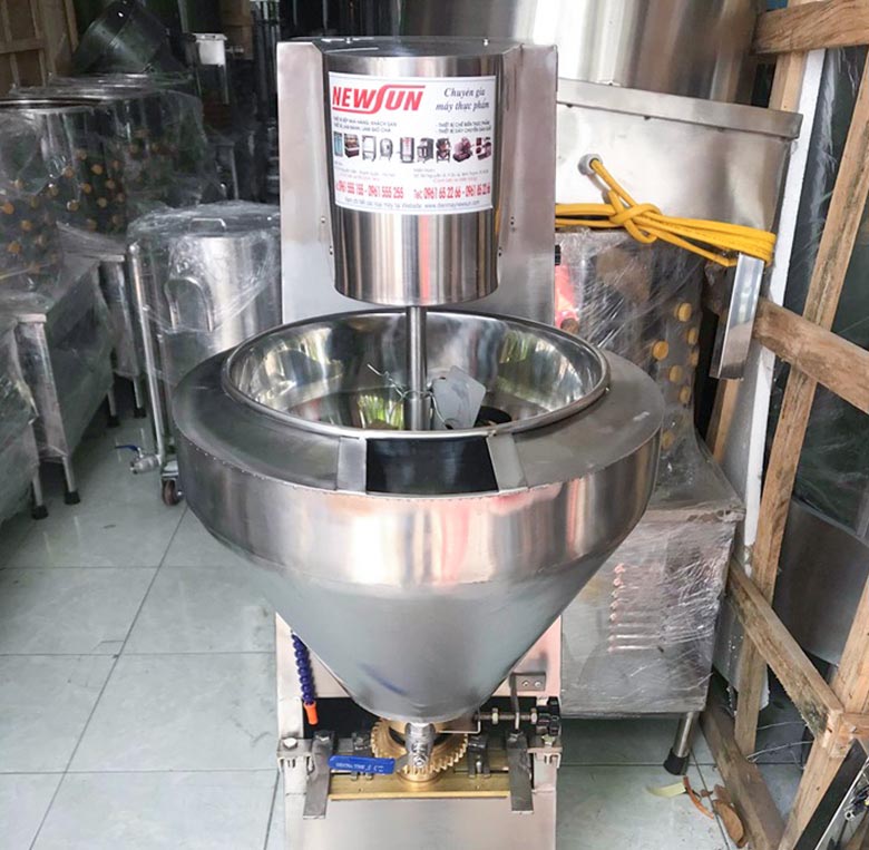 Máy tạo viên thịt 2 lớp bỏ đá Máy tạo viên thịt 2 lớp bỏ đá