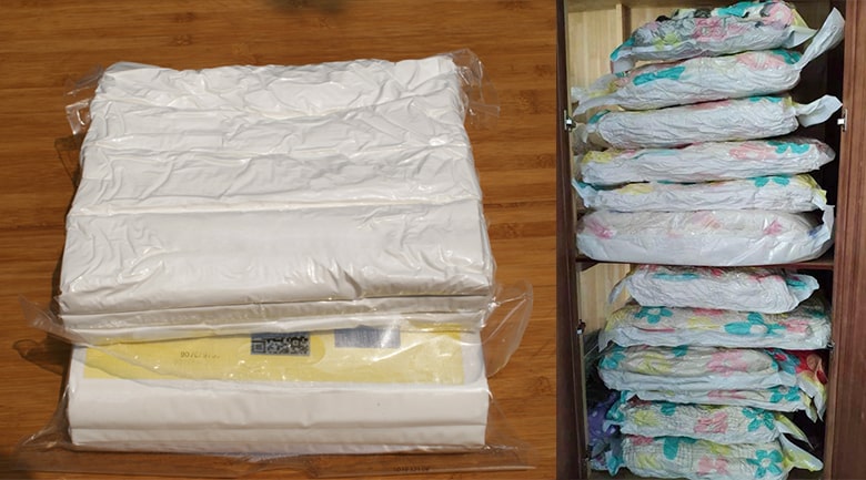 Ép chặt, tiết kiệm diện tích lưu trữ sản phẩm Ép chặt, tiết kiệm diện tích lưu trữ sản phẩm