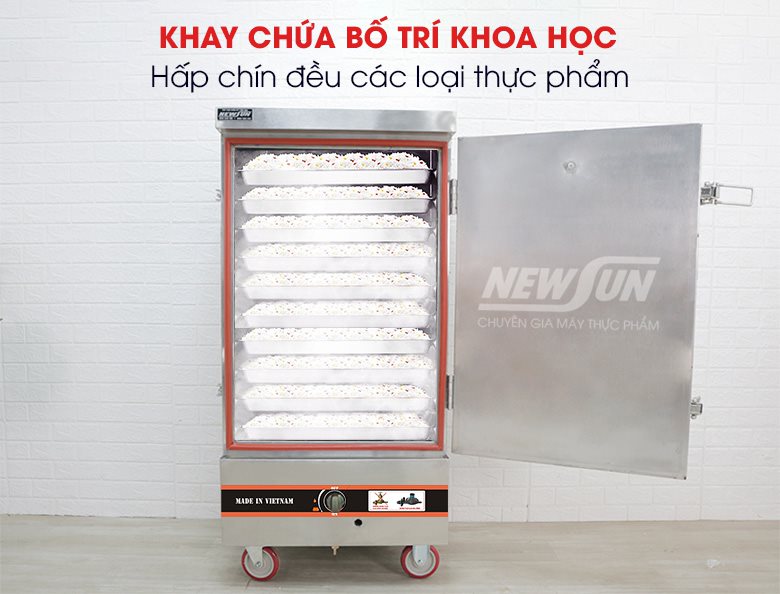 Thành phẩm chín đều, giữ trọn dưỡng chất 