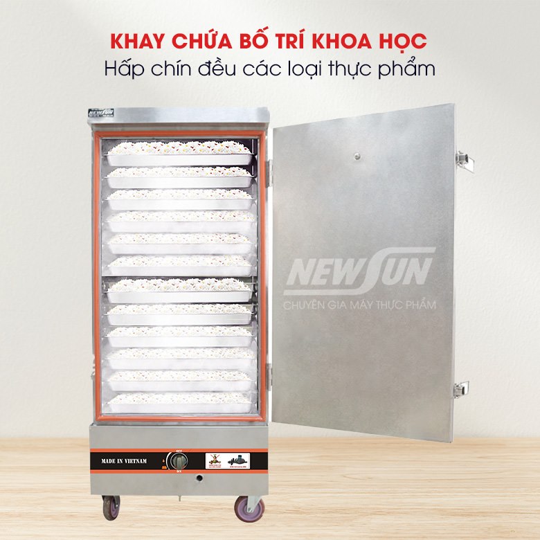 Thành phẩm chín đều, giữ trọn dưỡng chất 