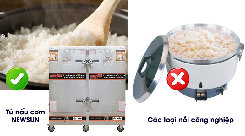 Nấu hấp nhanh chóng, tiết kiệm thời gian công sức