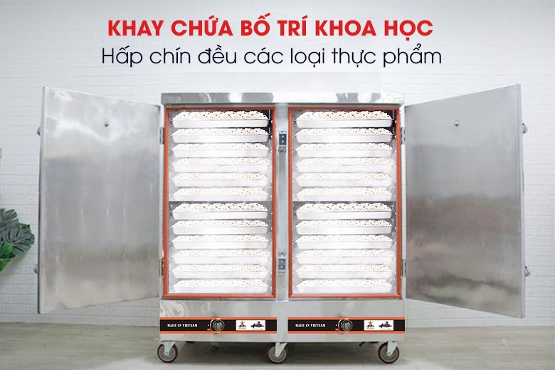 Thành phẩm chín đều, giữ trọn dưỡng chất 