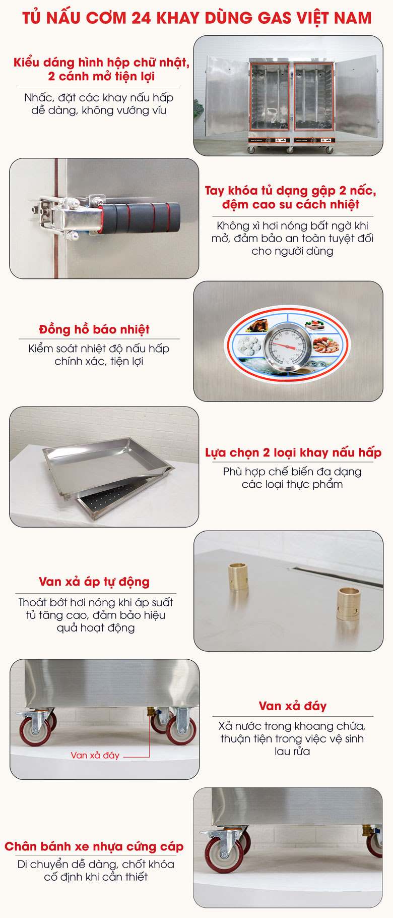 Thiết kế tối ưu đến từng chi tiết nhỏ nhất