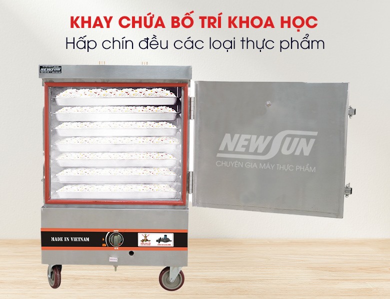 Thành phẩm chín đều, giữ trọn dưỡng chất 