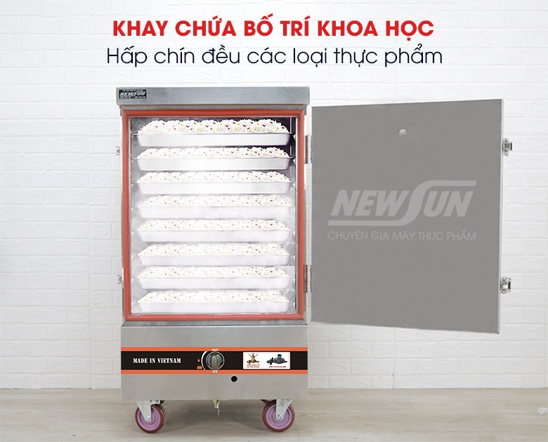 Thành phẩm chín đều, giữ trọn dưỡng chất 