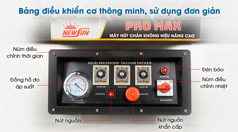 Bảng điều khiển cơ thông minh, dùng đơn giản
