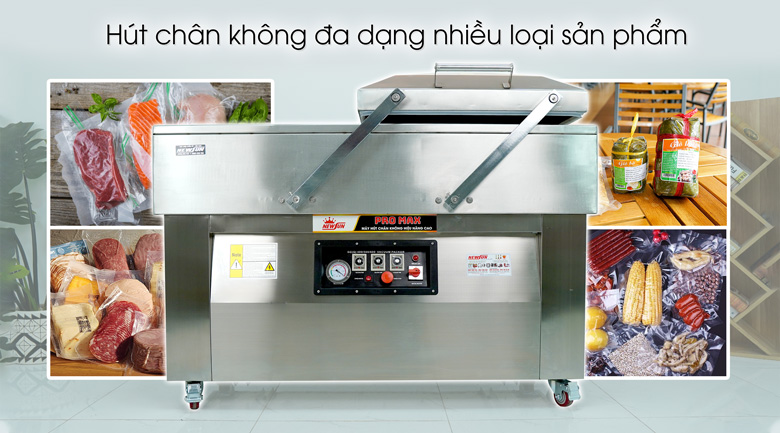 Hút chân không đa dạng loại sản phẩm