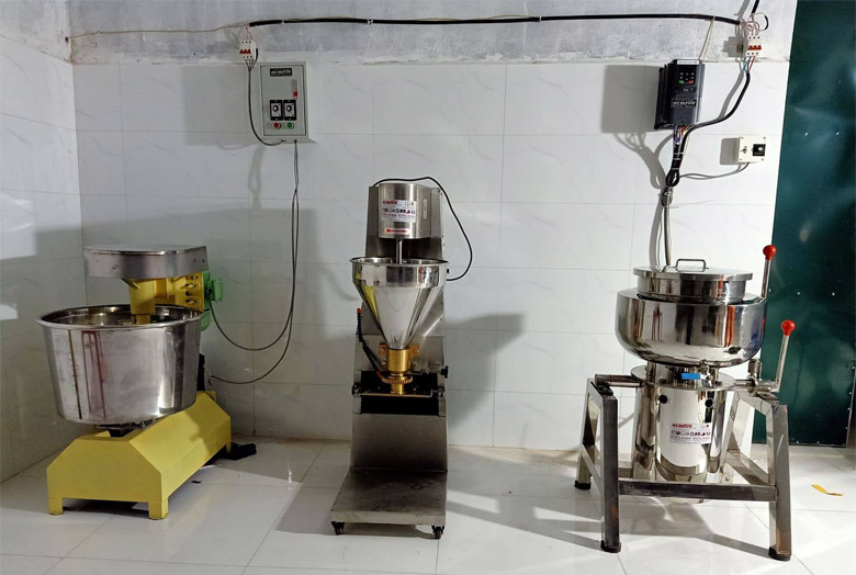 Dây chuyền máy móc làm nem chua rán NEWSUN