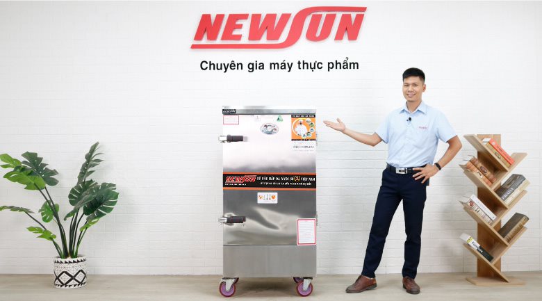 Hình ảnh thực tế tủ nấu cơm 10 khay dùng điện Việt Nam Hình ảnh thực tế tủ nấu cơm 10 khay dùng điện Việt Nam
