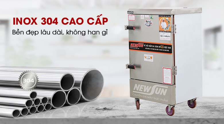 Chất liệu inox cao cấp, độ bền lên tới hàng chục năm Chất liệu inox cao cấp, độ bền lên tới hàng chục năm