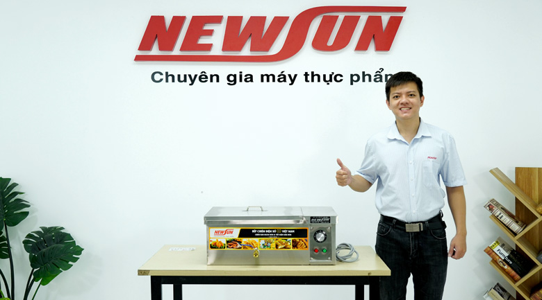 Bếp chiên thực phẩm Việt Nam 12 lít