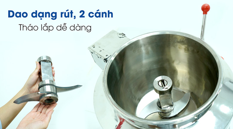 Lưỡi dao 2 cánh dạng rút sắc bén