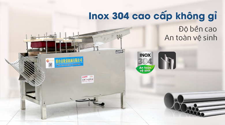 Chất liệu inox 304 cao cấp