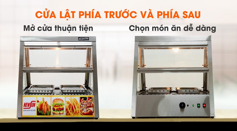 2 mặt trước và mặt sau của tủ được thiết kế dạng cửa lật. 2 mặt trước và mặt sau của tủ được thiết kế dạng cửa lật.