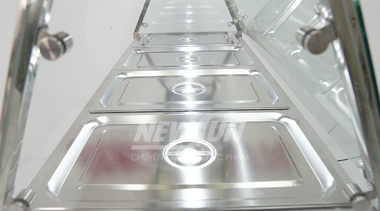 Khay đừng đồ ăn inox riêng biệt
